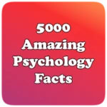 5000 amazing psychology facts android application logo